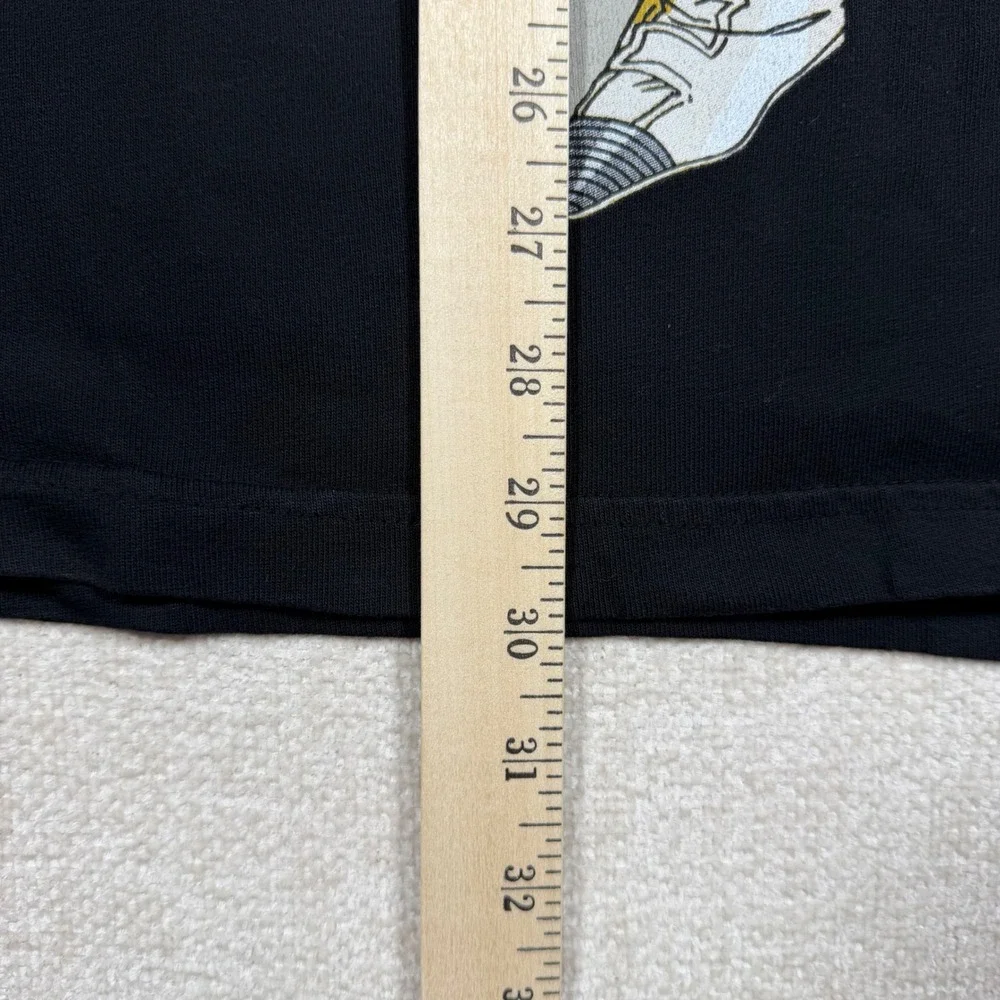 Civil Regime x Dragon Ball Z Trunks Oversized Graphic Tee Black Large Brand New